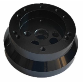 Unbranded 5 & 6 Hole Steering Wheel Polished Short Hub Adapter For Ididit, GM, Chevy