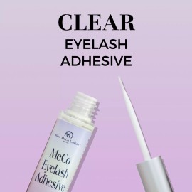 Miss MeCO Lashes Strip Lash Adhesive - Clear, 0.17oz.