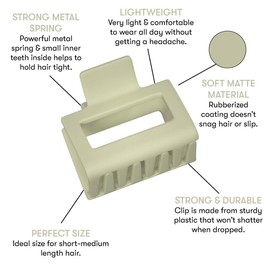 FRAMAR Hair Claw Clip Sage
