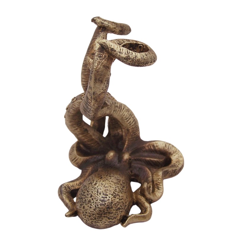 Octopus Style Toothbrush Holder, Unique Bathroom Decor, Nautical Accent Piece,