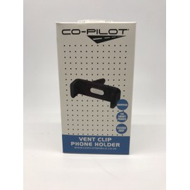 Co-Pilot CPCE7 Vent Clip Phone Holder-Universal, Compact and Secure