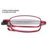 Elderly Foldable Reading Glasses Stainless Steel Blue Light Blocking Presbyopic