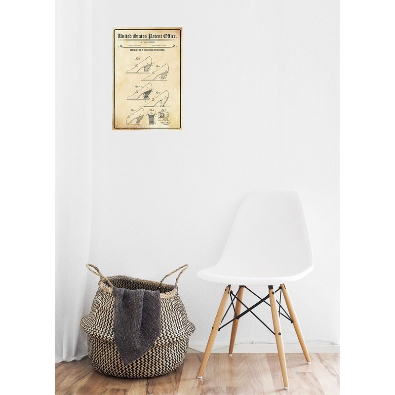 Generic Tin Sign 20 x 30 cm Patent Design for