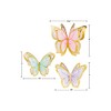 Trendware Golden Butterfly Centerpiece, 9 Pieces