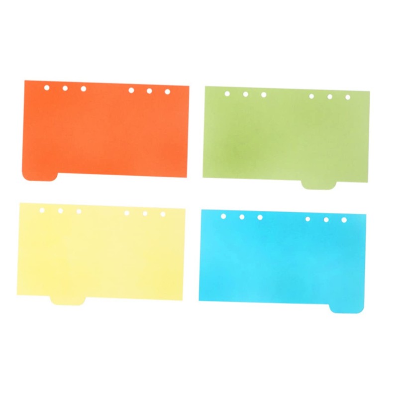 Operitacx Pack of 12 Notebook Refill Tabs Refill for Spiral