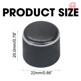 Car Radio Knob Replacement Fit for Lexus ES240 ES350 2006 2007 2008 2009, 90010-22050 90010-22070 Audio Volume Buttons Replacement, Button Replace