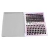 126 Cluster Lashes 10‑14mm Fluffy D Curl Individual Lashes for