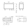 TE Connectivity/Schrack RT314024 Relay 24VDC, 16A/250V~, 1 Changer Switching Contact