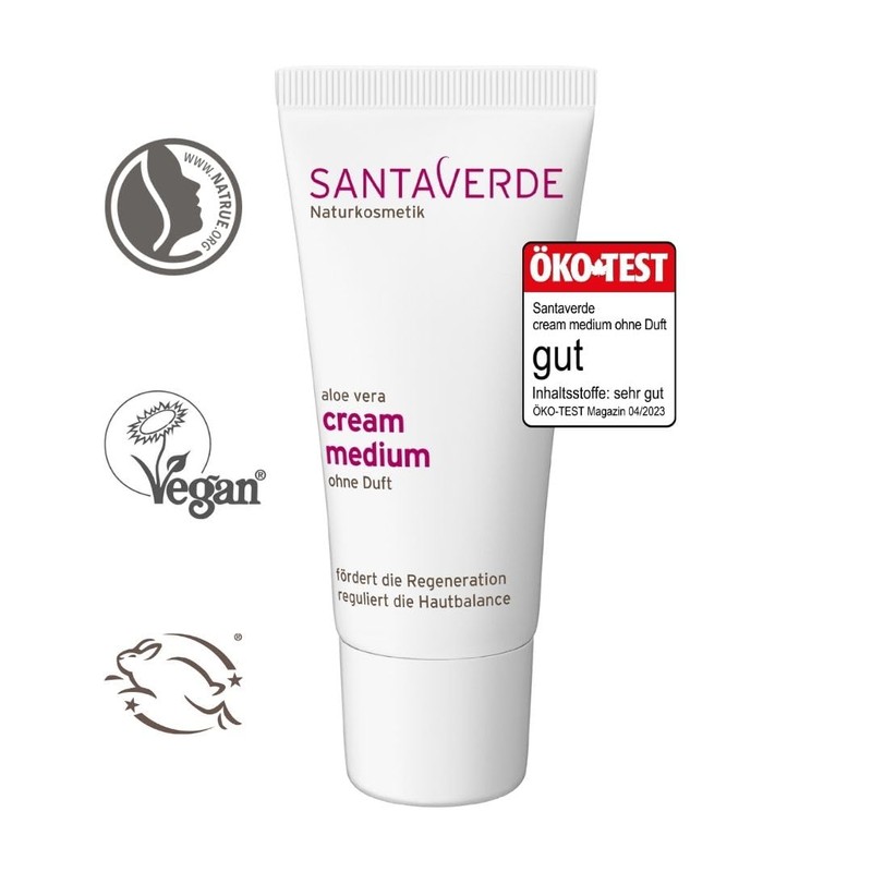 SantaVerde Aloe Vera Creme Medium ohne Duft