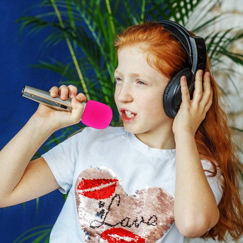 Augshy Microphone Covers Foam,20 Pack Thick Handheld Stage Microphone Windscreen