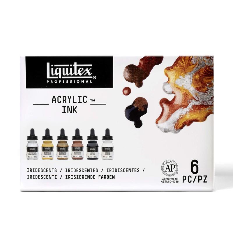 Liquitex Professional tinta acrílica. Metalics Set, varios colores, juego de