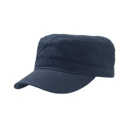Atlantis Chino Cotton Uniform Military Cap (One Size) (Navy)