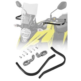 ZETA Racing Adventure Armor Hand Guard V-STROM250SX '23 Dedicated Design, High Rigidity Aluminum Alloy, 2 Types of Installation Methods, Protection, Offroad, Dirtfreak ZE72-6201