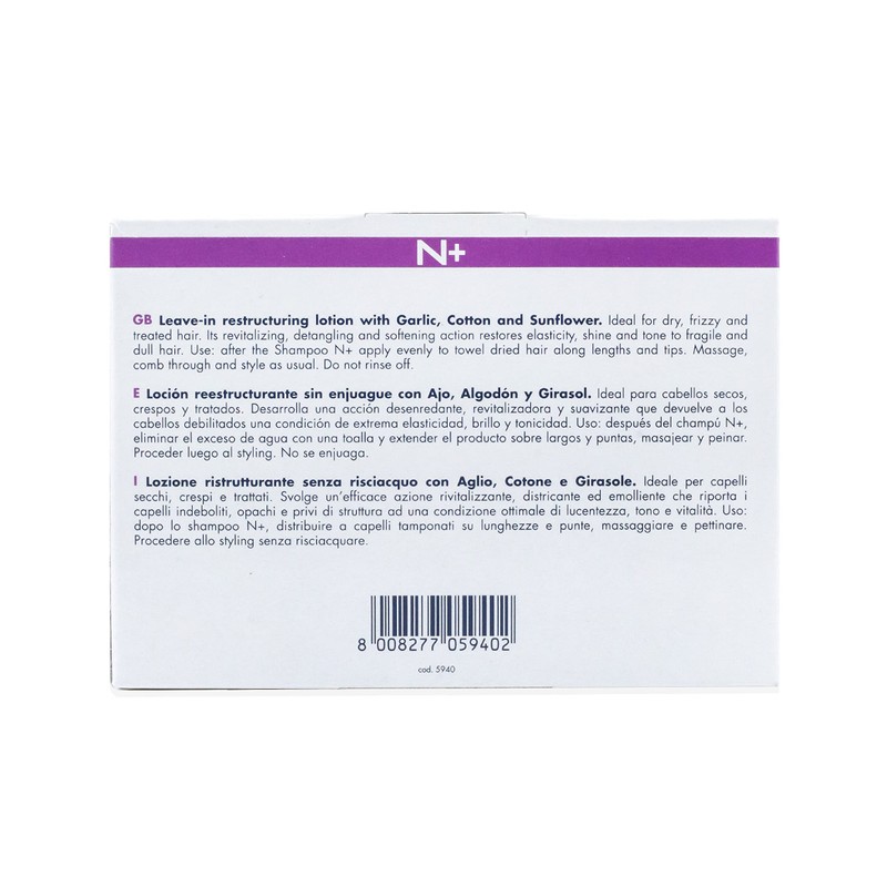 Mirna Professional Garlic Leave-In Restructuring Lotion w/Cotton and Sunflower 10ml