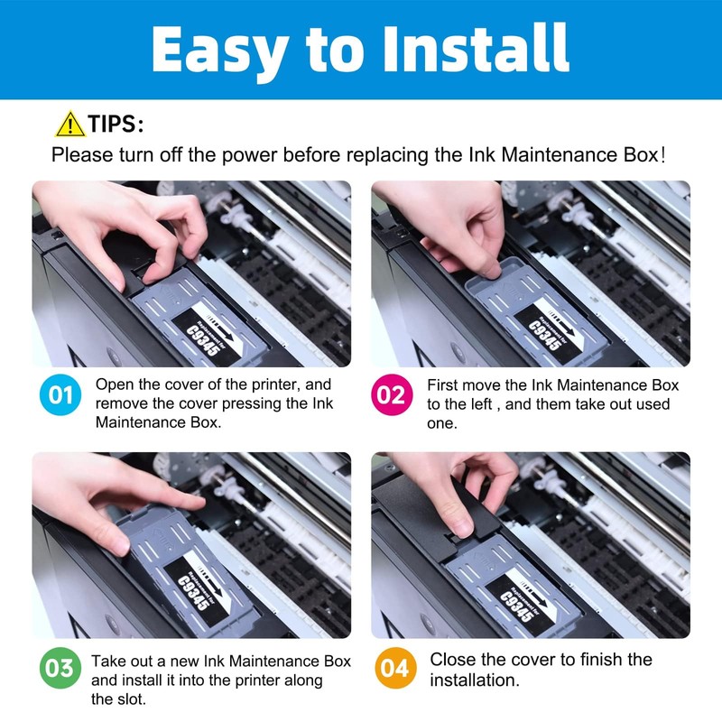JoyPrinting C9345 Ink Maintenance Box Replacement for EPSON C9345 C12C934591