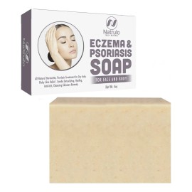 Barra De Jabón Natural Para Eczema Y Psoriasis