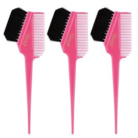 [Outlet Product] Sanby Industrial Hair Dye Brush K-60, Set of 3 (Cherry Pink), Made in Japan