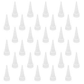 Dsjnf Snip Tip Applicator Adhesive Tube Tip Cap Nozzle Applicator Cap Snip Tip Applicator Cap Snip Tip Applicator Tip for Adhesive Tube 30PCS