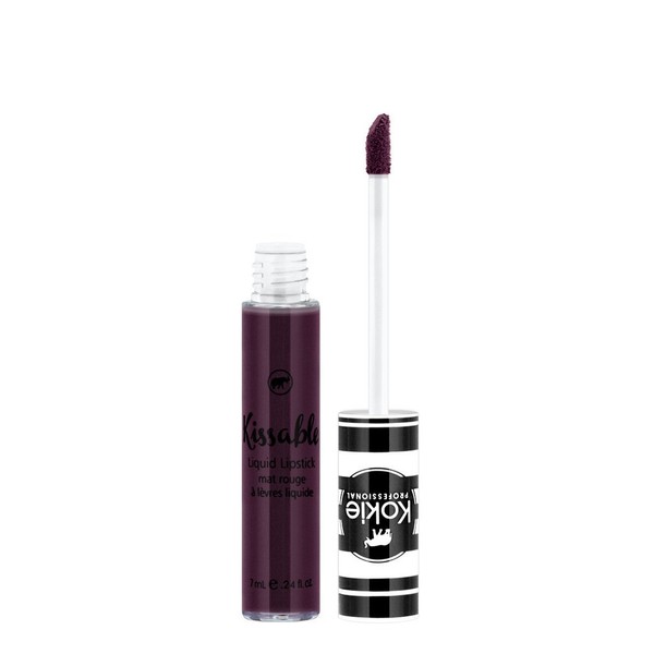 Kokie Cosmetics Kissable Matte Lip Gloss, Nightfall, 0.24 Fluid Ounce