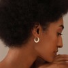 LeCalla 925 Sterling Silver Hoop Earrings for Women | Hypoallergenic