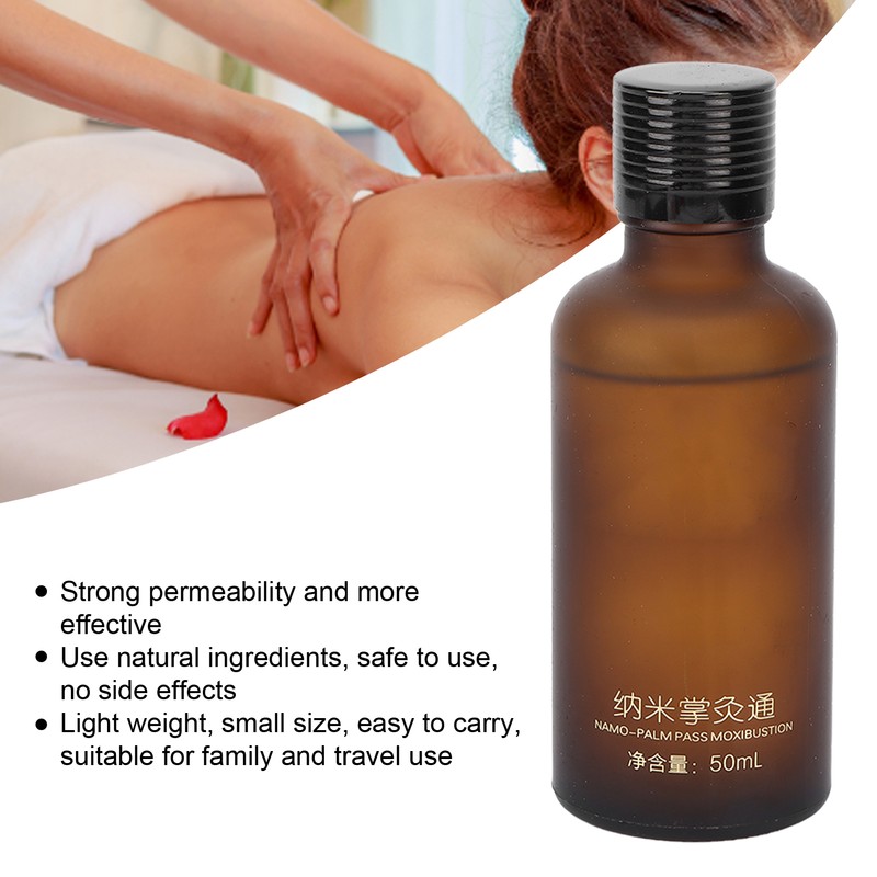 Massage Essential Oil Natural Ingredients Strong Permeability 50ml Safe Essential