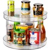 Amolliar 2 Tier 11 Inch Large Lazy Susan Rotating Turntable