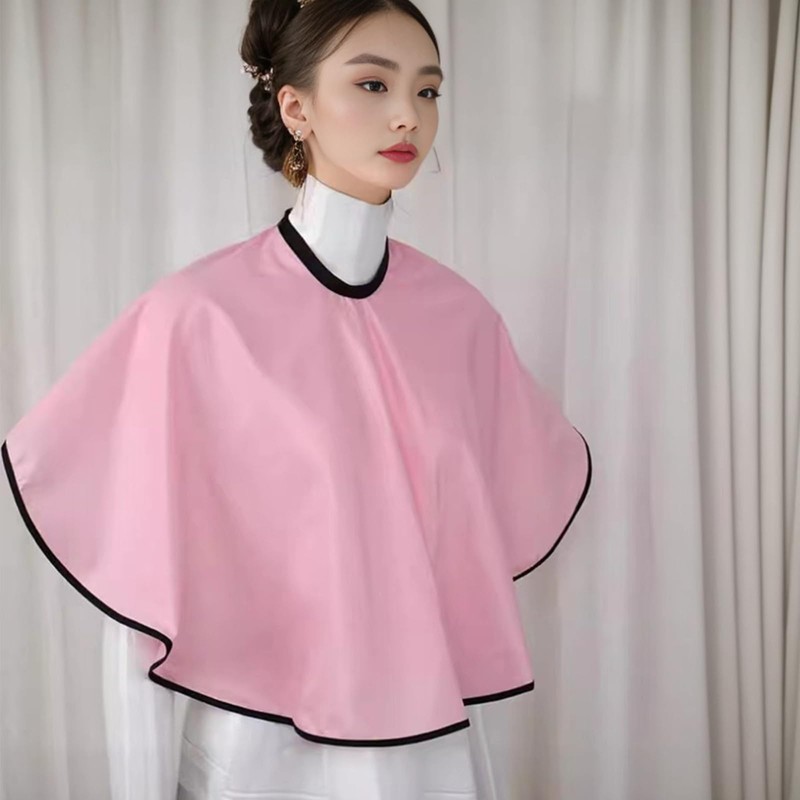 Tibapla 2Pcs Short Makeup Capes, Waterproof Nylon Barber Cape, Hair