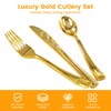 60 Pack Silver Plastic Silverware Set with Pre Rolled Napkins