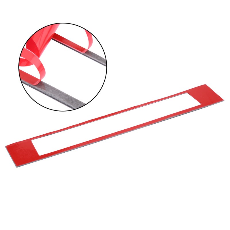 Car Center Control Decoration Panel Strip Cover Trim Stickers for
