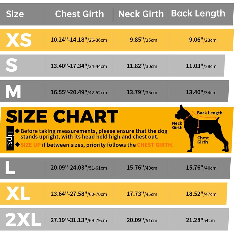 LeleTail Adjustable Back Support for Medium Dogs - Joint Support