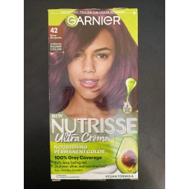 Garnier Nutrisse Ultra Creme Permanent Color  #42 Deep Burgundy