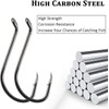 Octopus Fishing Hooks High Carbon Steel Jig Hooks Offset Sport