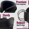 Frelaxy Ankle Straps for Cable Machine – Comfortable & Durable