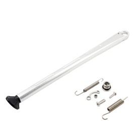 Dirt Bike Kickstand Foot Side,Motorcycle Support Parking Side Stand Kickstand With Springs For XC XCW XCF XCF-W EXC EXCF EXC-R 150 200 250 300 350 400 450 505 530- Silver