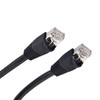 Cable Ethernet para exteriores de 6 m, blindado sólido Cat5e,