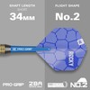 Target Darts Josh Rock Steel Darts, 22G Brass Darts, Solid