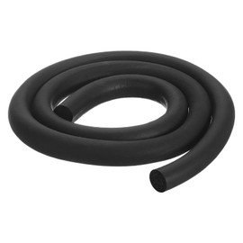 QUARKZMAN Sealing Cord Rubber Seal Round Sealing Rubber, 15 mm Seal 1 Metre Length Round Cord EPDM Rubber Joint Filling Profile for Joint DIY Seal Bearing Pads Foam Tubes Crafts