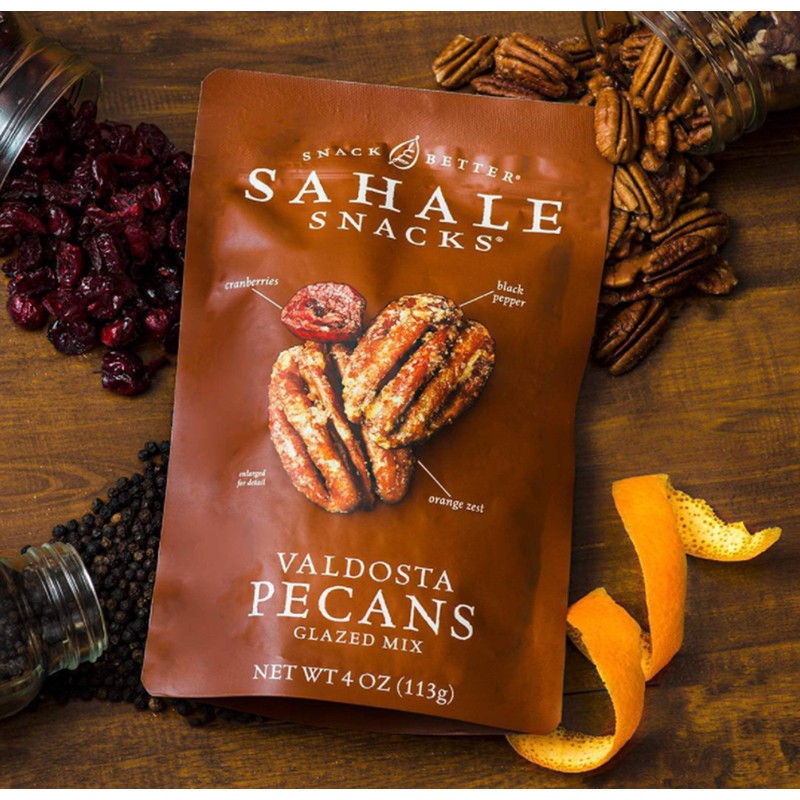 Sahale Snacks Valdosta Pecans Glazed Mix, 4 Ounces