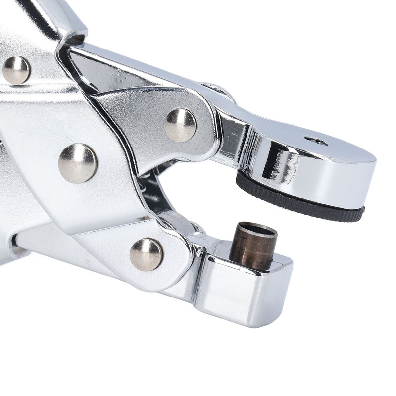 Plastic Bag Hole Puncher Zinc Alloy Handheld Single Round Hole