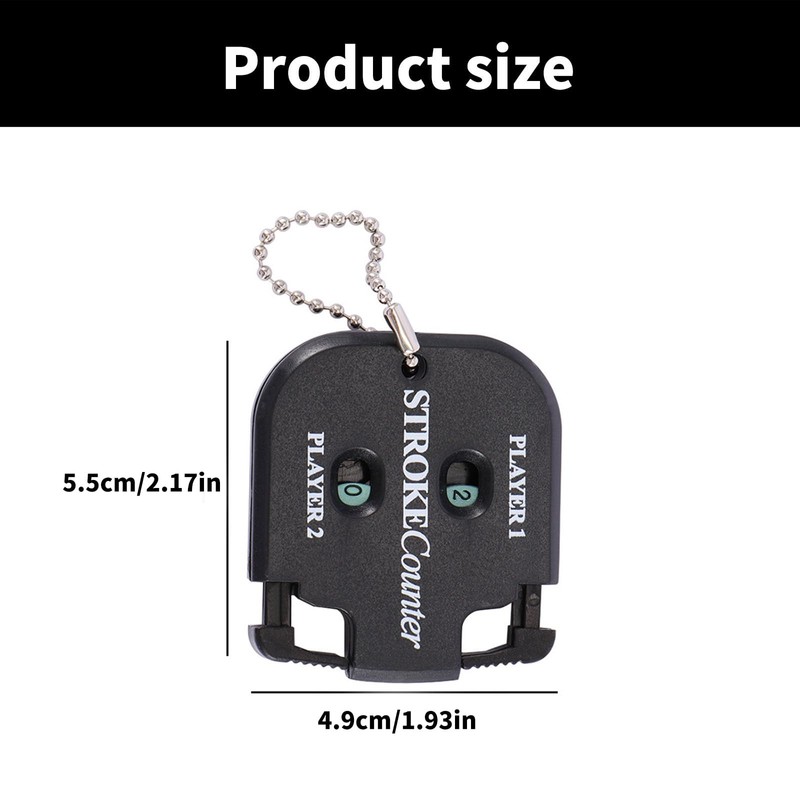 2 Player Score Counter Golf Shot Counter Clicker Golf Stroke