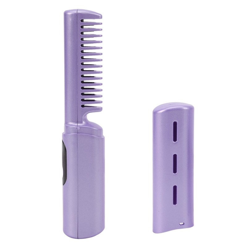 Wireless Hair Straightening Comb Compact USB Charging Portable Hair Straightener