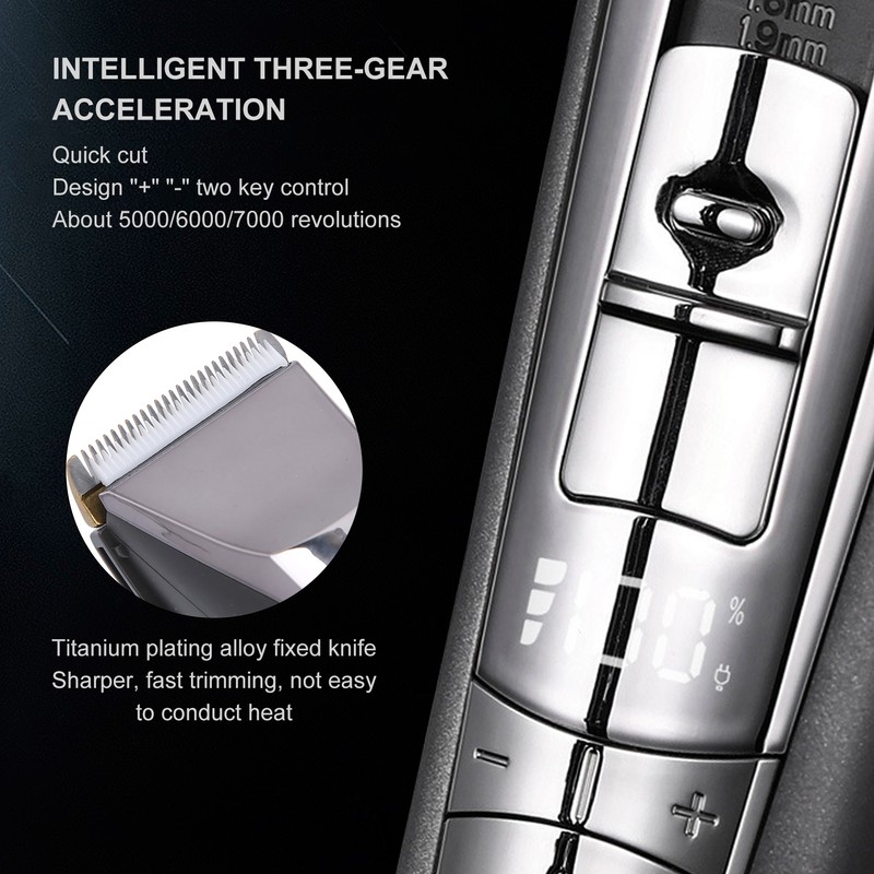 Electric Hair Clipper Men Hair Trimmer Cutting Machine Styling Tool