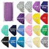 25 m Zigzag Braid Border on Card, 5/9 mm Wide,