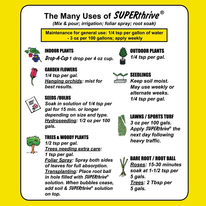 SUPERthrive Plant Vitamin Solution, 1 Pint