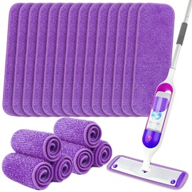 Orighty Reusable Mop Pads for Swiffer PowerMop, 20 Pack Power Mop Pads Refills for 13 ''-15 '' Spray Mop, Microfiber Mop Pads Refills for Multi-Surface Floor, Machine Washable
