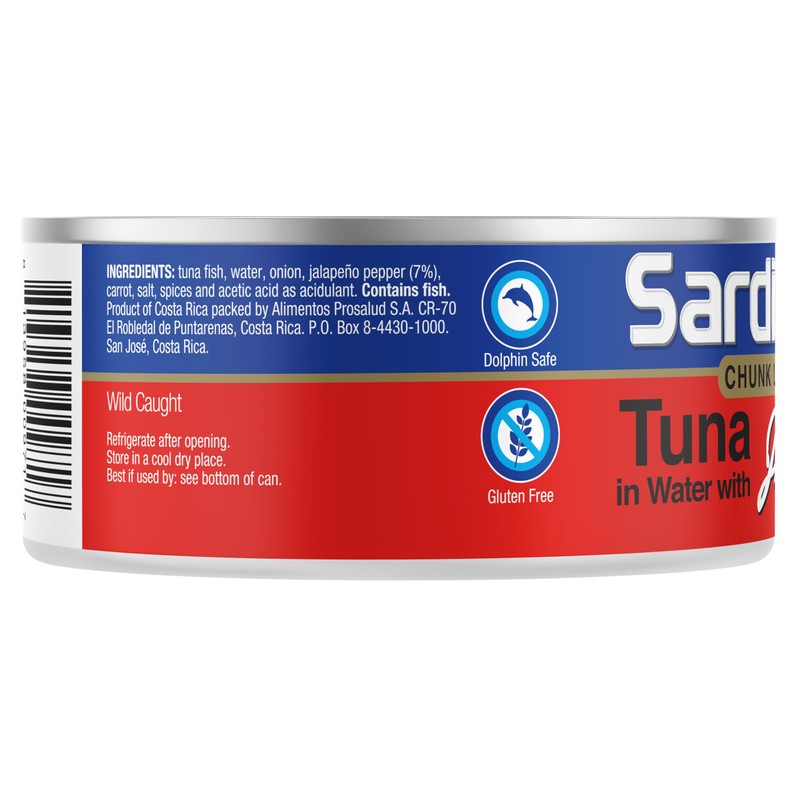 Sardimar Chunk Light Tuna ( Jalapeño, 6 Pack)