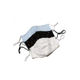 Lele Sadoughi Non-Medical 3-Pieces Breathable Washable Face Cover, Multicolor