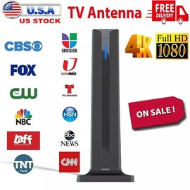 TV Digital HD Antenna – Indoor HDTV 1080P & 4K Long-Range Reception