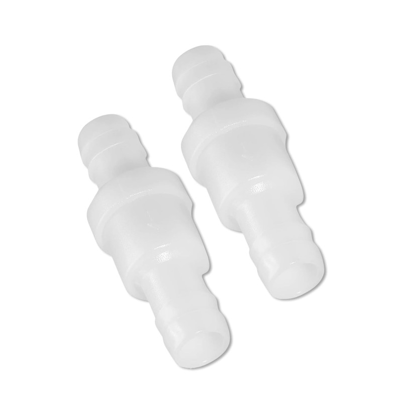 YiiSeeJo 2 Pcs 1/2" One Way Inline Check Valve, Non