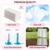 800 Count Disposable Face Towels, Soft & Skin Friendly Face